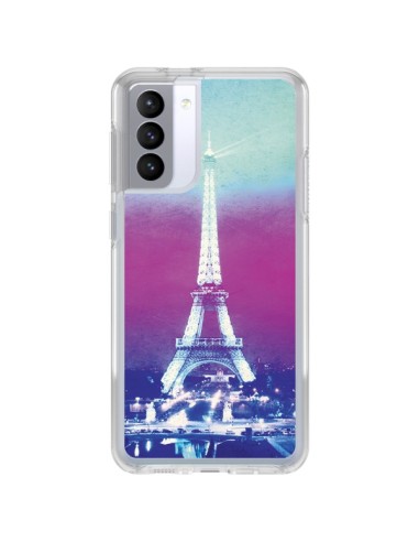Coque Samsung Galaxy S21 FE Tour Eiffel Night - Mary Nesrala