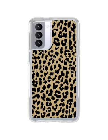 Samsung Galaxy S21 FE Case Leopard Classic Neon - Mary Nesrala
