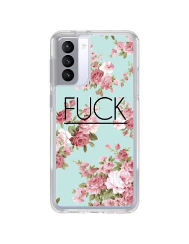 Samsung Galaxy S21 FE Case Fuck Flowers - Maryline Cazenave