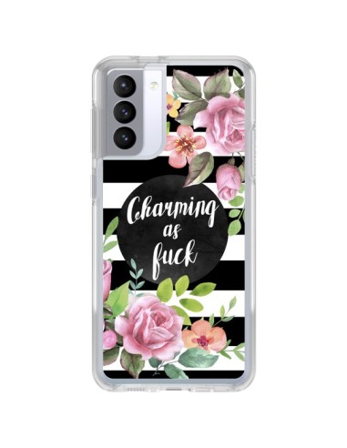 Coque Samsung Galaxy S21 FE Charming as Fuck Fleurs - Maryline Cazenave