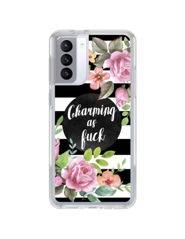 Cover Samsung Galaxy S21 FE Charming as Fuck Fioris - Maryline Cazenave