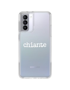 Samsung Galaxy S21 FE Case Chiante White Clear - Maryline Cazenave