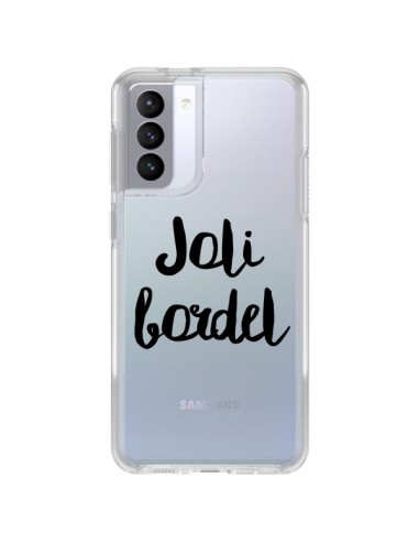 Cover Samsung Galaxy S21 FE Joli Bordel Trasparente - Maryline Cazenave