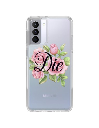 Samsung Galaxy S21 FE Case Die Flowerss Clear - Maryline Cazenave
