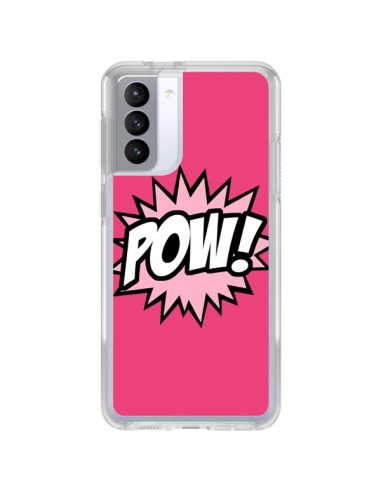 Cover Samsung Galaxy S21 FE Pow Bulles BD Comico - Maryline Cazenave