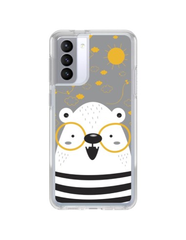 Samsung Galaxy S21 FE Case Bear con Eyesali - Maria Jose Da Luz