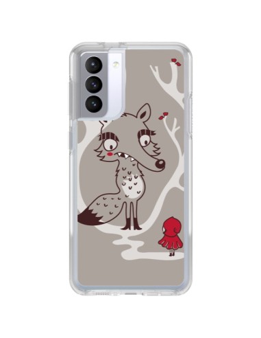 Coque Samsung Galaxy S21 FE Le Petit Chaperon Rouge Loup - Maria Jose Da Luz