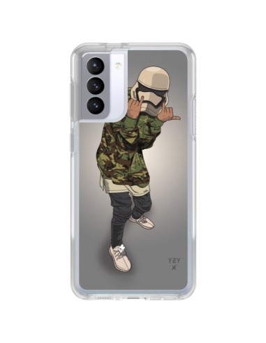 Coque Samsung Galaxy S21 FE Army Trooper Swag Soldat Armee Yeezy - Mikadololo