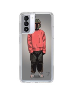 Coque Samsung Galaxy S21 FE Pink Yeezy - Mikadololo