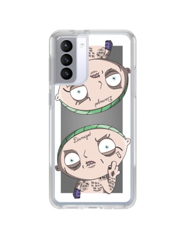 Coque Samsung Galaxy S21 FE Stewie Joker Suicide Squad Double - Mikadololo