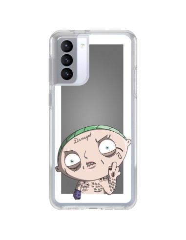 Coque Samsung Galaxy S21 FE Stewie Joker Suicide Squad - Mikadololo