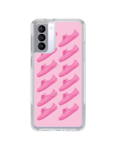 Coque Samsung Galaxy S21 FE Pink Rose Vans Chaussures - Mikadololo