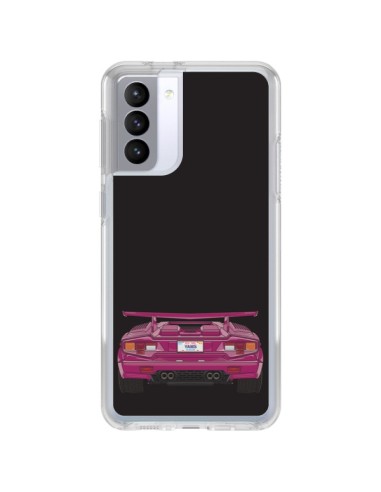 Coque Samsung Galaxy S21 FE Yamborhini Voiture - Mikadololo