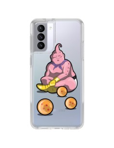 Cover Samsung Galaxy S21 FE Buu Dragon Ball Z Trasparente - Mikadololo