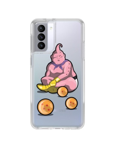 Coque Samsung Galaxy S21 FE Buu Dragon Ball Z Transparente - Mikadololo