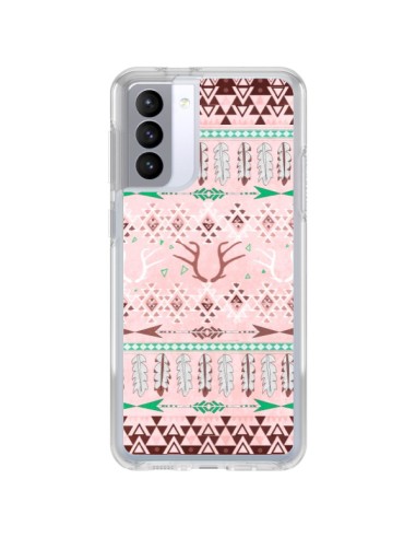 Coque Samsung Galaxy S21 FE Amadahy Cerf Azteque - Monica Martinez