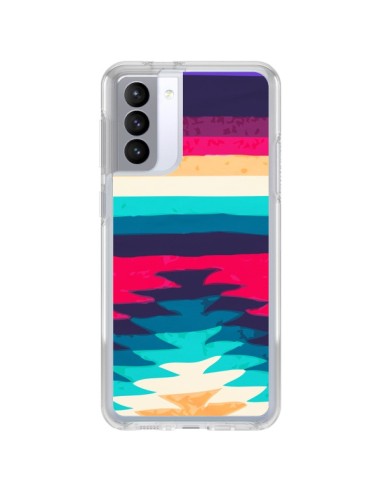 Coque Samsung Galaxy S21 FE Surf Azteque - Monica Martinez