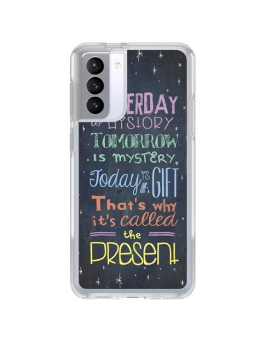 Cover Samsung Galaxy S21 FE Today is a gift Regalo - Maximilian San