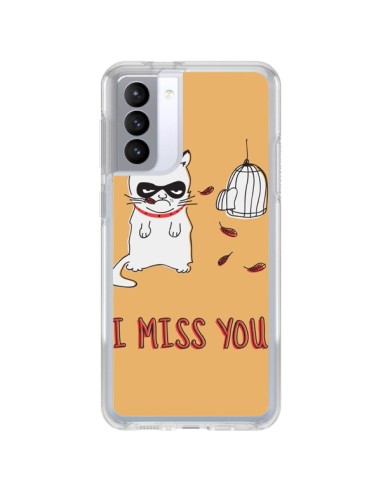 Coque Samsung Galaxy S21 FE Chat I Miss You - Maximilian San