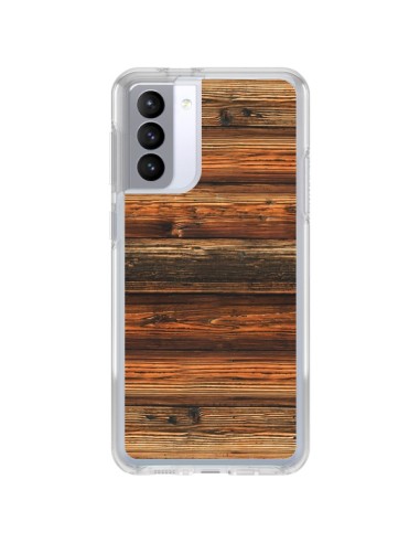 Samsung Galaxy S21 FE Case Style Wood Buena Madera - Maximilian San