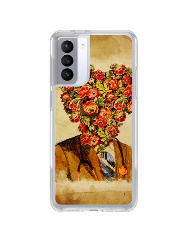 Cover Samsung Galaxy S21 FE Dottore Amore Fiori - Maximilian San