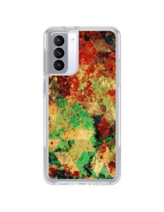 Cover Samsung Galaxy S21 FE Azteco Geometrico Triangolo - Maximilian San