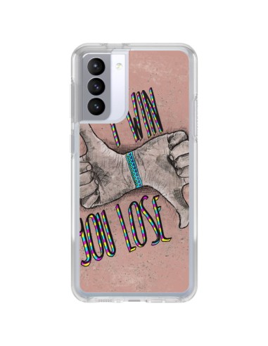 Coque Samsung Galaxy S21 FE I win You lose - Maximilian San