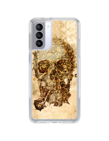 Coque Samsung Galaxy S21 FE Lord Skull Seigneur Tête de Mort Crane - Maximilian San