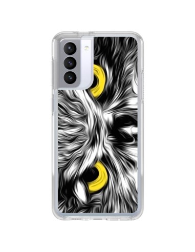 Samsung Galaxy S21 FE Case The Sudden Awakening of Nature Owl - Maximilian San