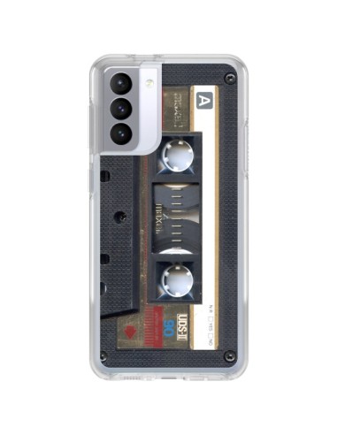 Cover Samsung Galaxy S21 FE Cassette Oro K7 - Maximilian San