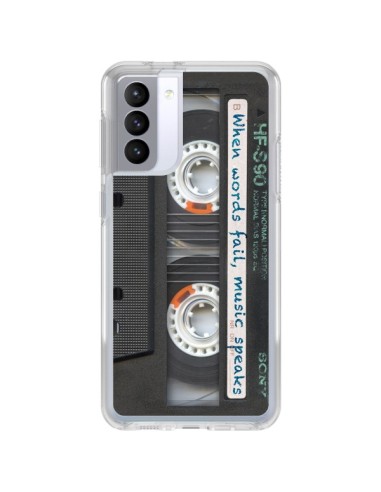 Samsung Galaxy S21 FE Case Cassette Words K7 - Maximilian San