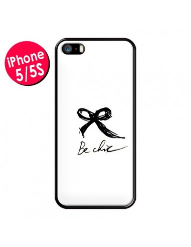 Coque Be Chic Noeud Papillon pour iPhone 5 et 5S - Léa Clément