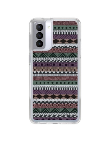 Cover Samsung Galaxy S21 FE Azteco Pattern - Borg