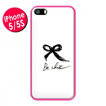 Coque Be Chic Noeud Papillon pour iPhone 5 et 5S - Léa Clément Coque Be Chic Noeud Papillon pour iPhone 5 et 5S - Léa Clément