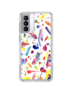 Coque Samsung Galaxy S21 FE Colorful Summer Flavours - Ninola Design