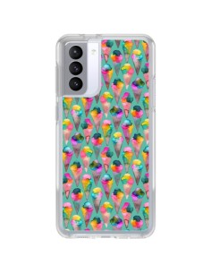 Coque Samsung Galaxy S21 FE Cute Ice Creams - Ninola Design