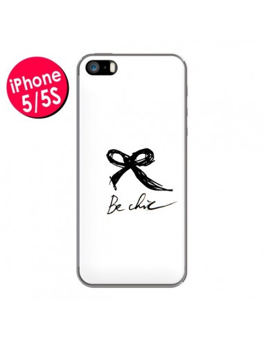 Coque Be Chic Noeud Papillon pour iPhone 5 et 5S - Léa Clément