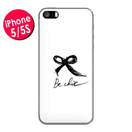Coque Be Chic Noeud Papillon pour iPhone 5 et 5S - Léa Clément Coque Be Chic Noeud Papillon pour iPhone 5 et 5S - Léa Clément