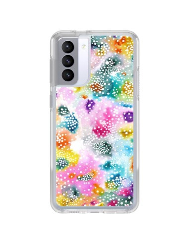 Samsung Galaxy S21 FE Case ExperiMintl Surface Colorful - Ninola Design
