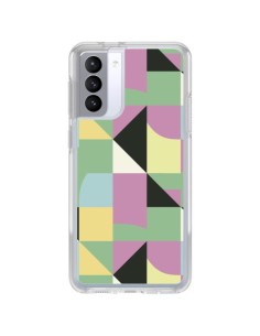 Cover Samsung Galaxy S21 FE Ink Fiori Giallo - Ninola Design