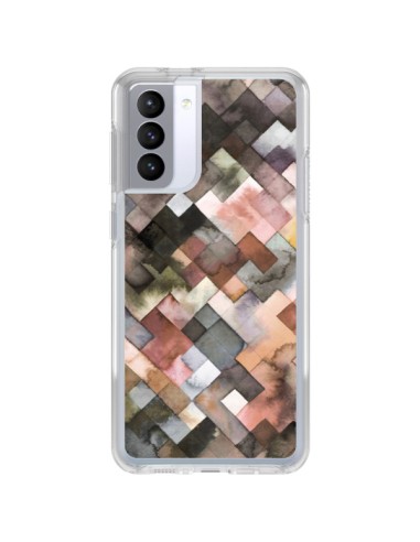 Samsung Galaxy S21 FE Case Marker Colorate Stripes - Ninola Design