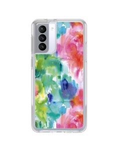 Coque Samsung Galaxy S21 FE Organic Bold Shapes - Ninola Design