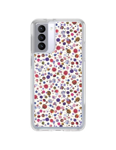 Cover Samsung Galaxy S21 FE Peonie Pink - Ninola Design