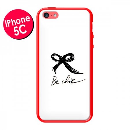 Coque Be Chic Noeud Papillon pour iPhone 5C - Léa Clément