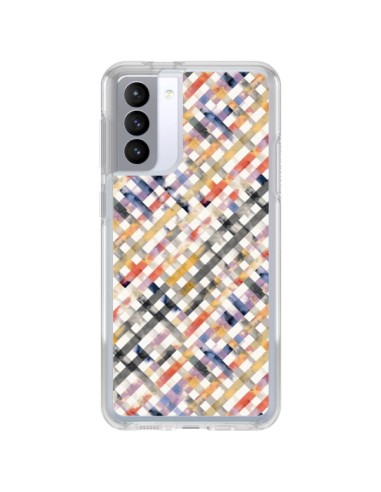 Samsung Galaxy S21 FE Case Palms Tropicali Blue - Ninola Design