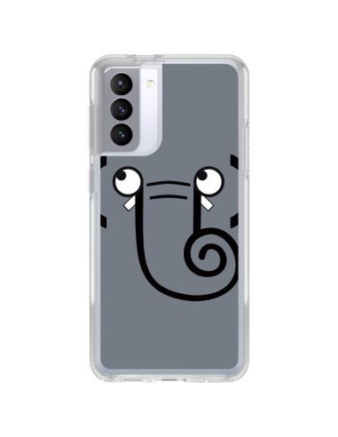 Coque Samsung Galaxy S21 FE L'Eléphant - Nico