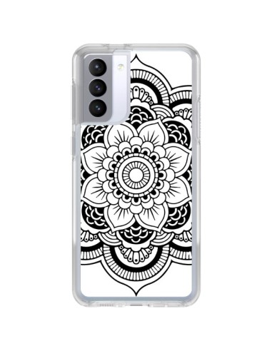 Samsung Galaxy S21 FE Case Mandala Black Aztec - Nico