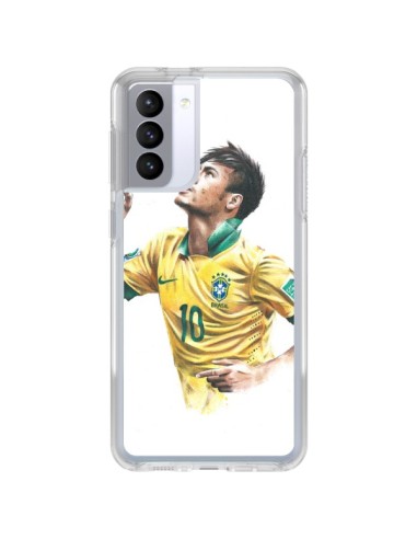 Coque Samsung Galaxy S21 FE Neymar Footballer - Percy