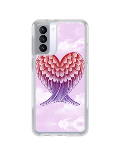 Coque Samsung Galaxy S21 FE Ailes d'ange Amour - Rachel Caldwell