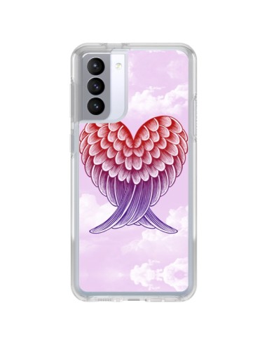 Samsung Galaxy S21 FE Case Angel Wings Amour - Rachel Caldwell
